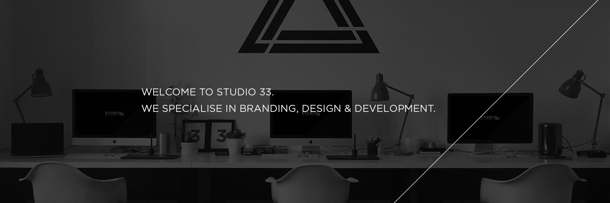 Studio 33 banner