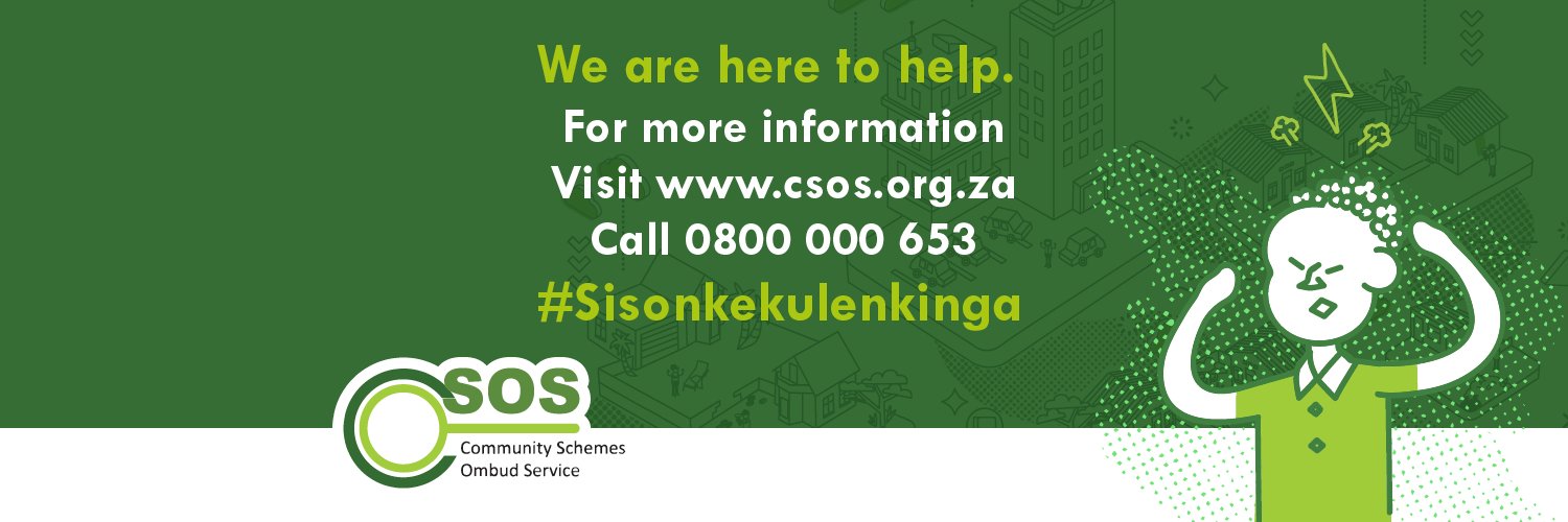 Community scheme Ombud Service banner