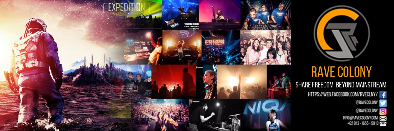 Rave Colony banner