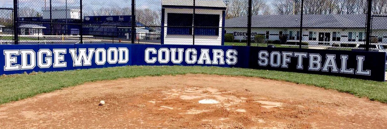 Edgewood Softball banner