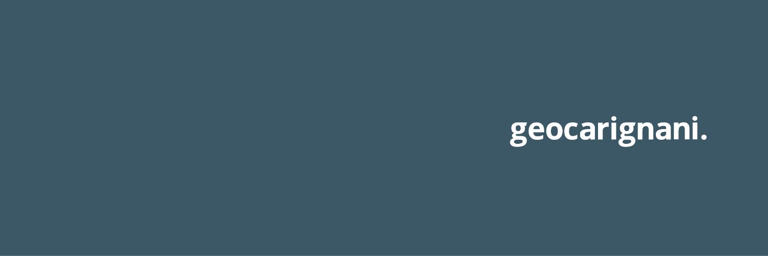 geocarignani's profile banner image