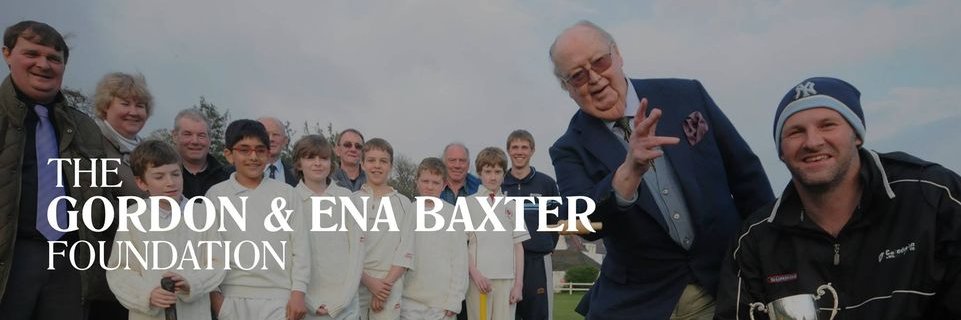 The Gordon & Ena Baxter Foundation banner