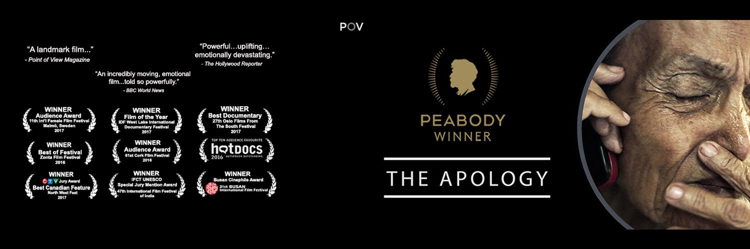 The Apology banner