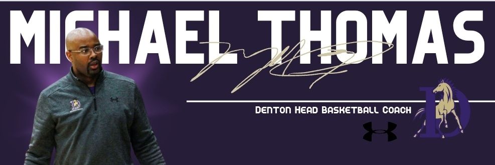 Coach Michael Thomas banner