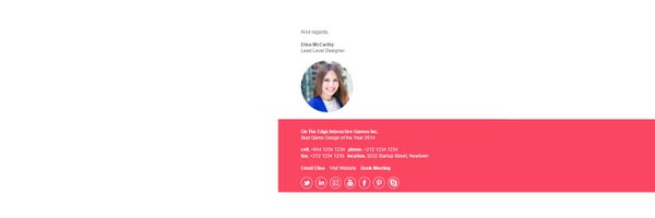 signatureHTML Profile Banner