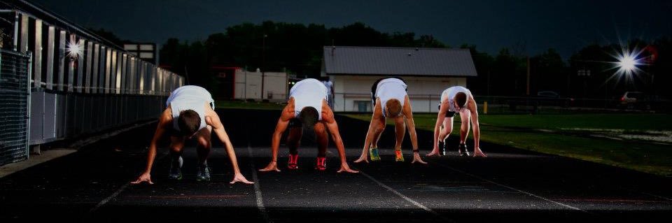 Powell High Track banner