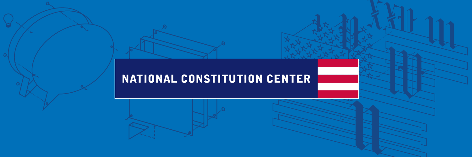 National Constitution Center's banner
