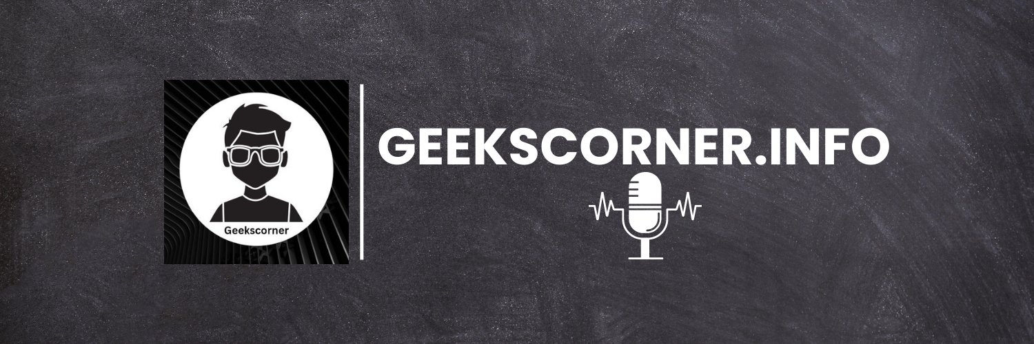 Steve 👨🏻‍💻GeekCorner👨🏻‍💻🤓 banner