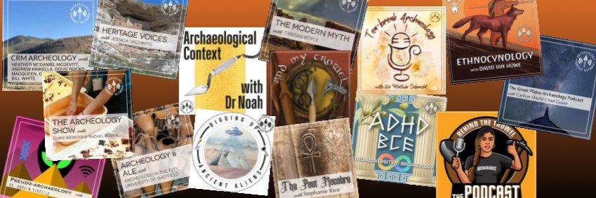 Archaeology Podcast Network banner