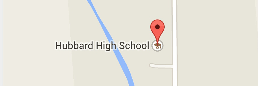 Hubbard High banner