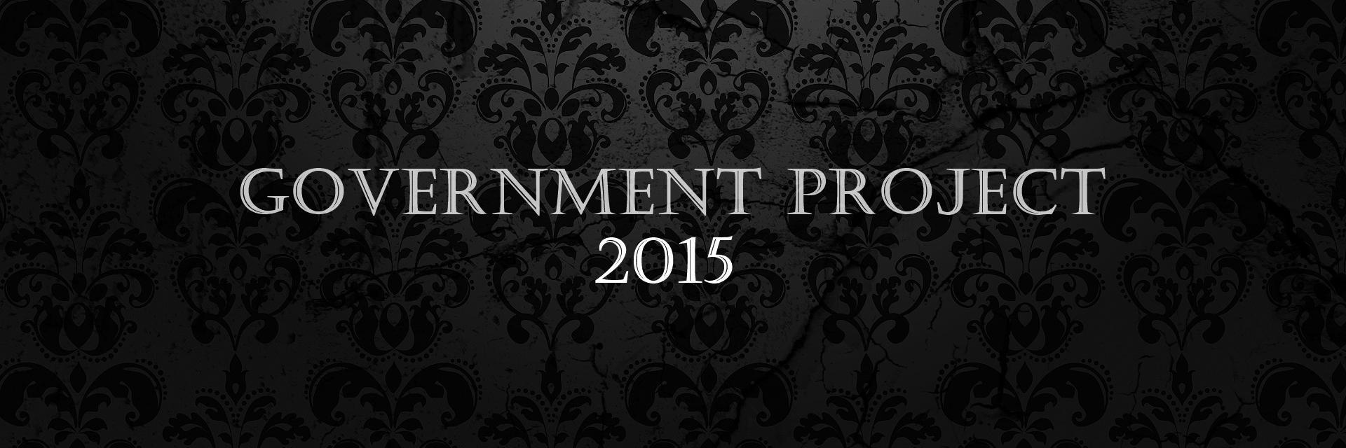 Government Project banner