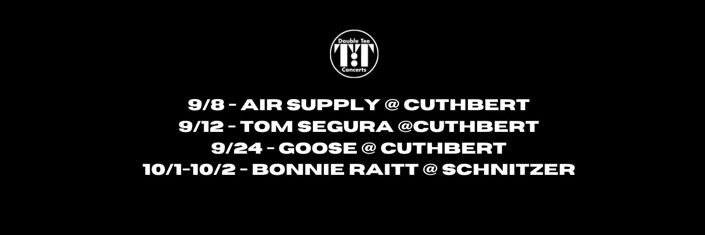 Double Tee Concerts banner