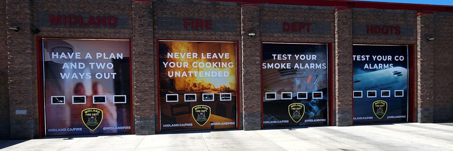 Midland Fire Department banner