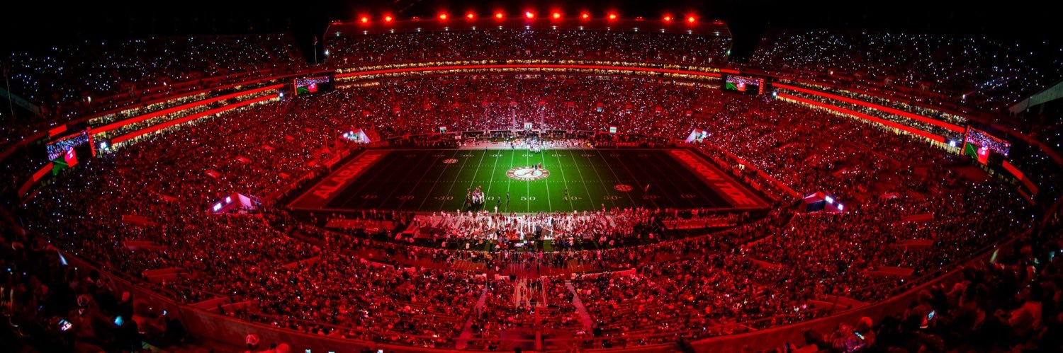 Alabama Football Stats banner