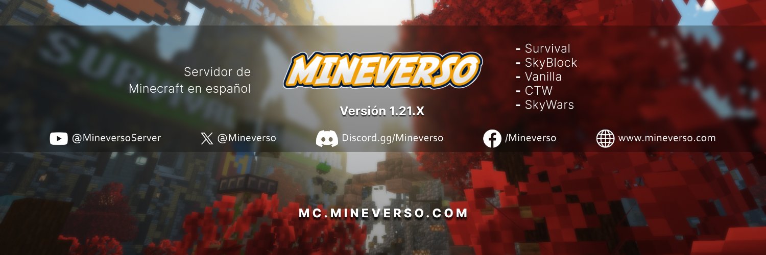 Mineverso Server banner