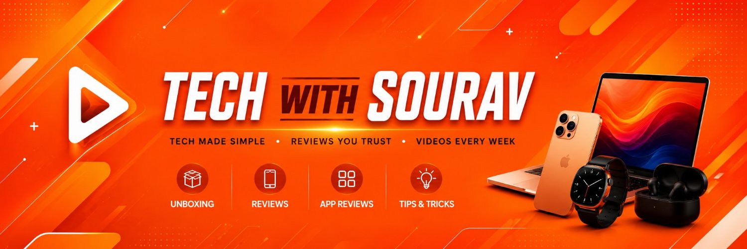 Techwitsourav's profile banner image