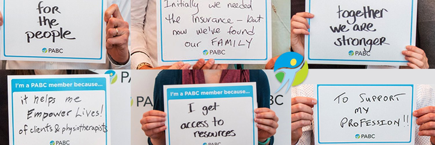 Physiotherapy Association of British Columbia banner