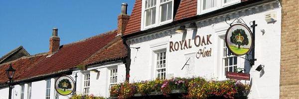 The Royal Oak banner