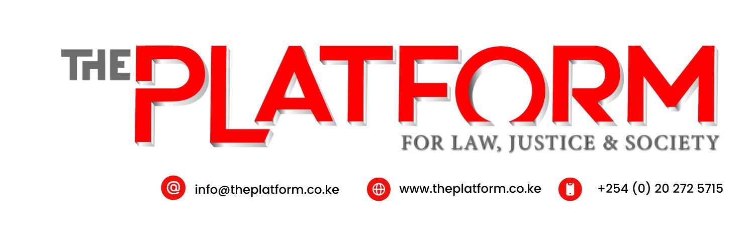 The Platform for Law, Justice & Society banner