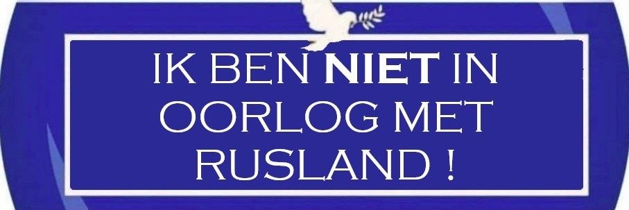 Inge 🇳🇱🇷🇺 NO to NATO banner