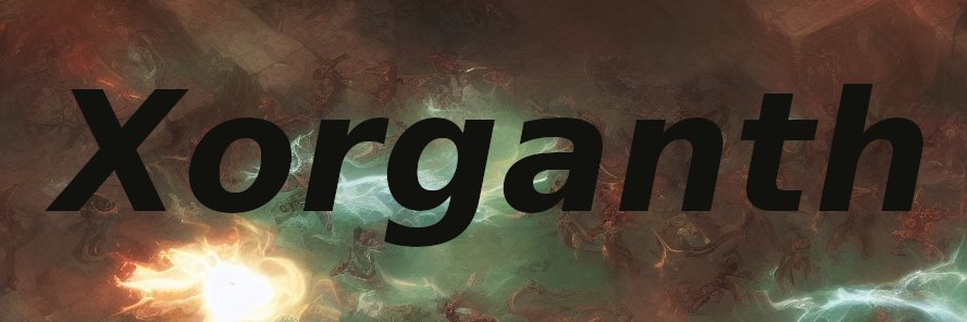 Xorganth's profile banner image