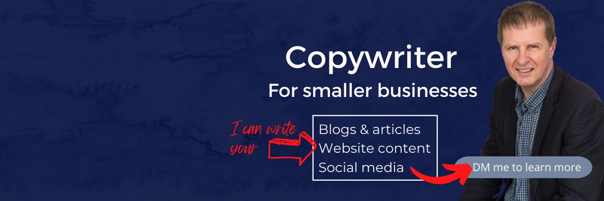 Andrew Knowles - Copywriter banner