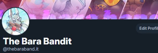 thebarabandit's profile banner image