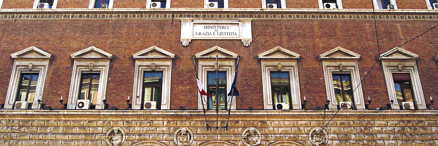Ministero Giustizia's banner