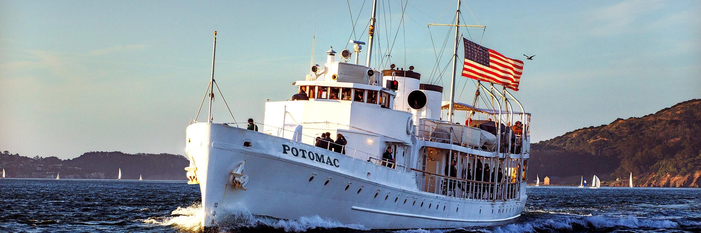 USS Potomac banner