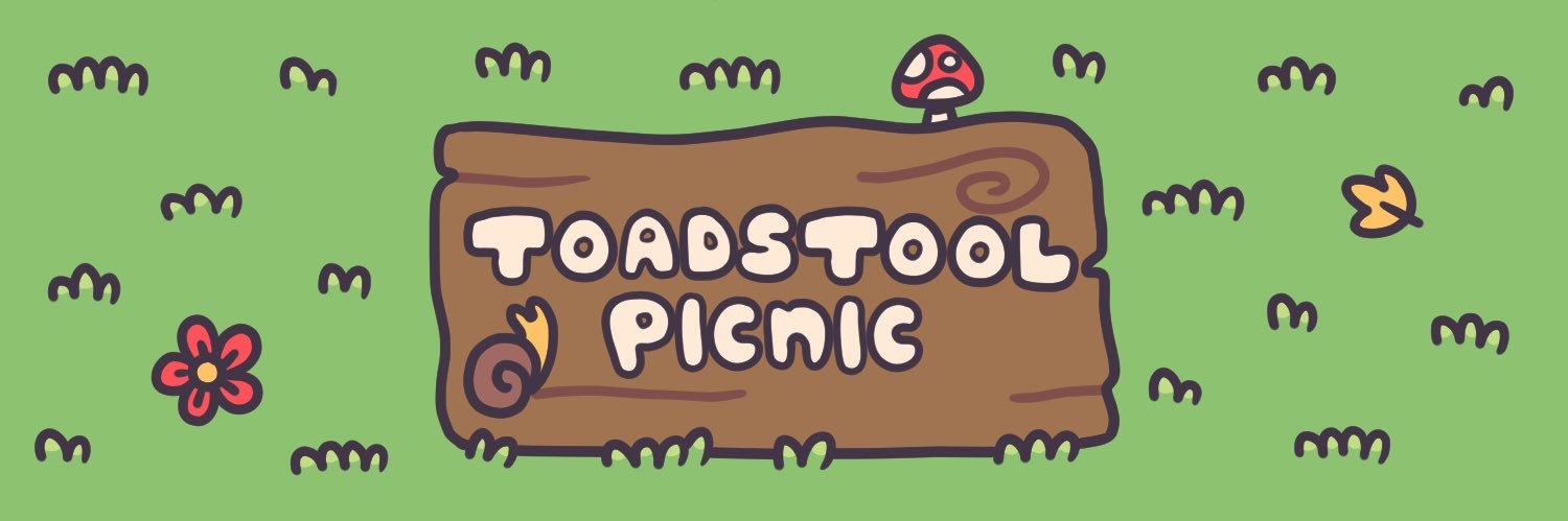 Toadstool Picnic banner