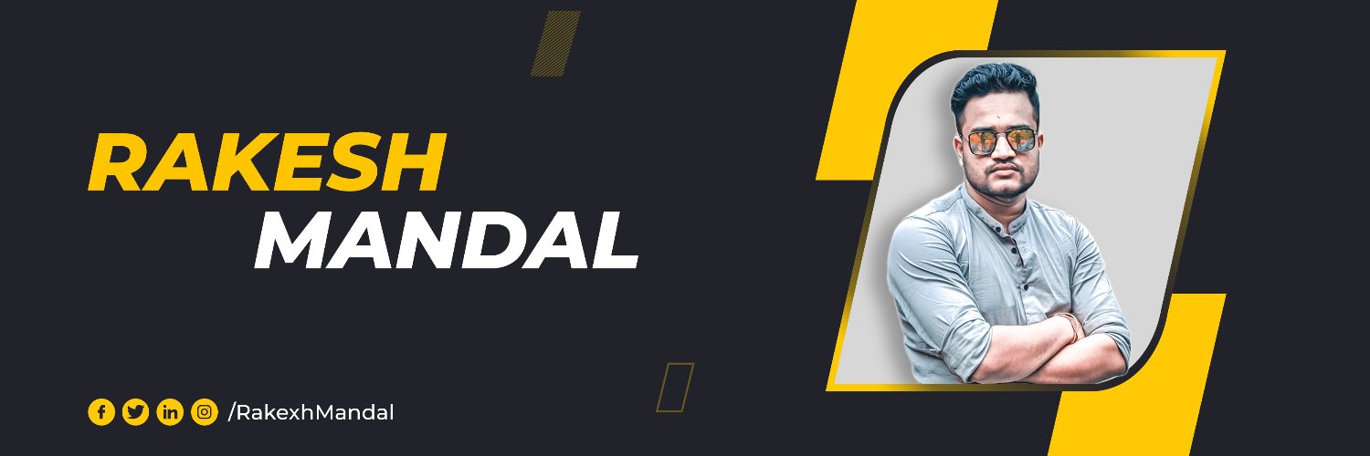 RakexhMandal's profile banner image