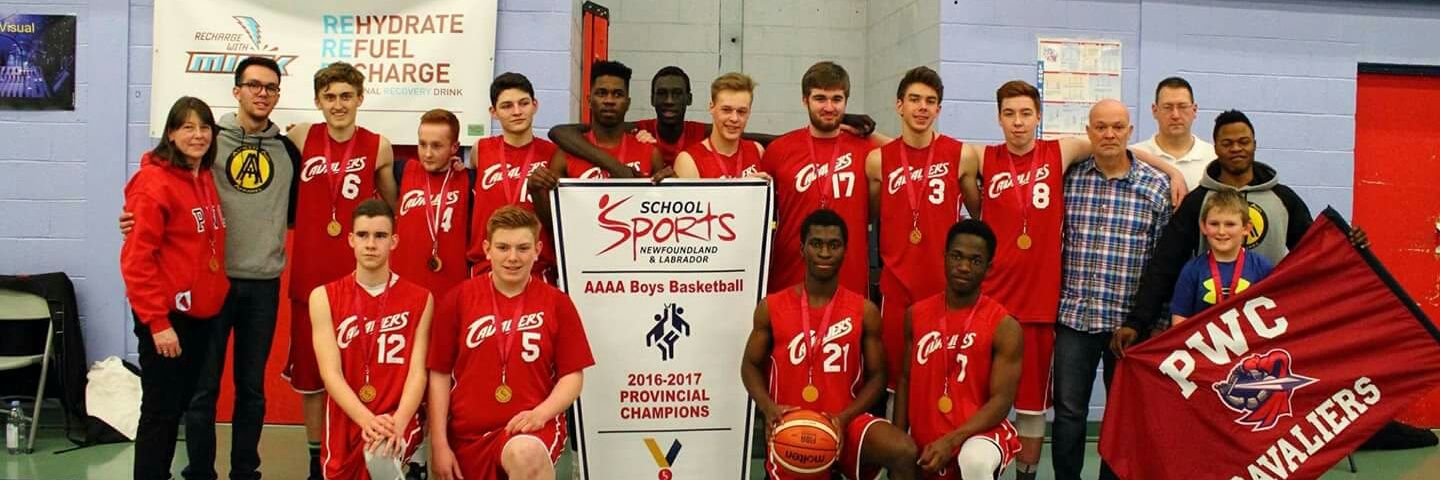 PWC Basketball banner