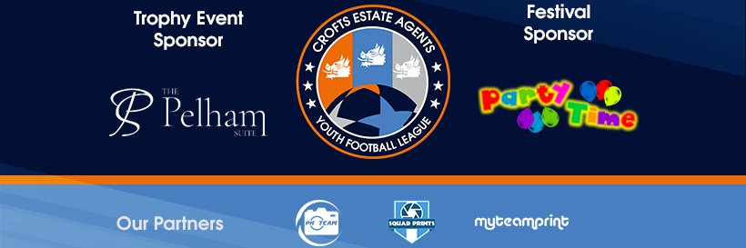 Crofts Estate Agents Youth Football League banner