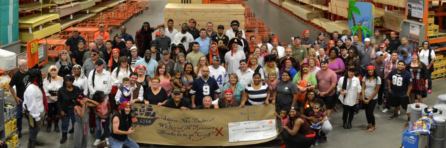 Mansfield Home Depot banner