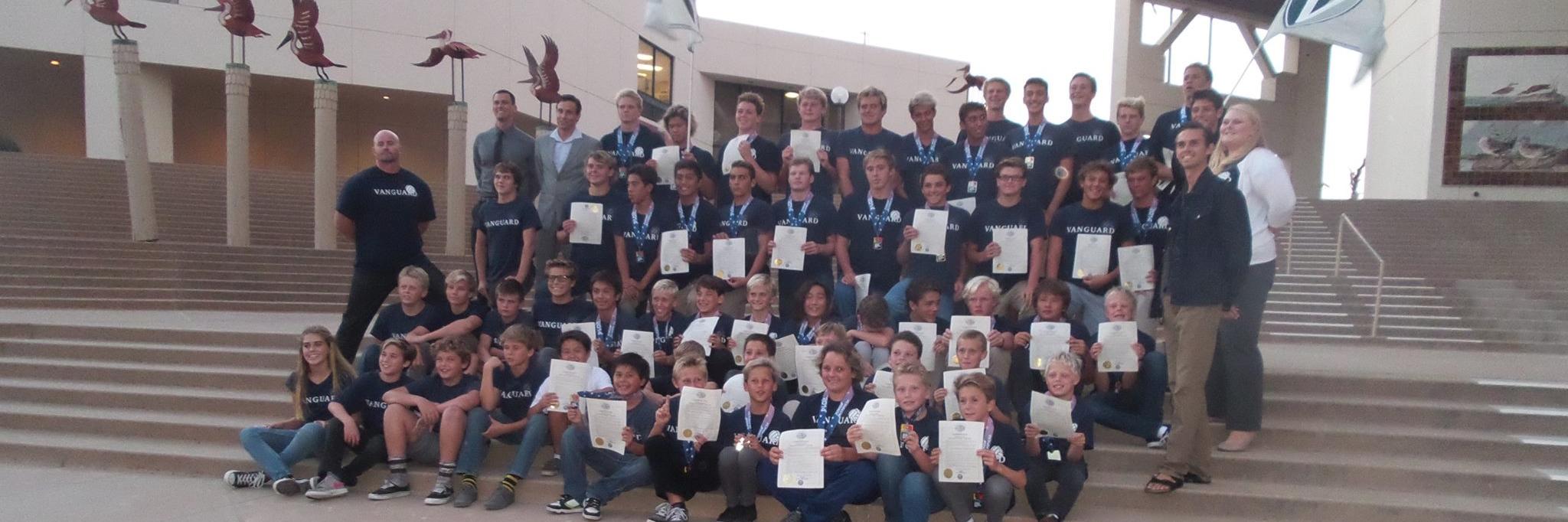 Vanguard Aquatics banner