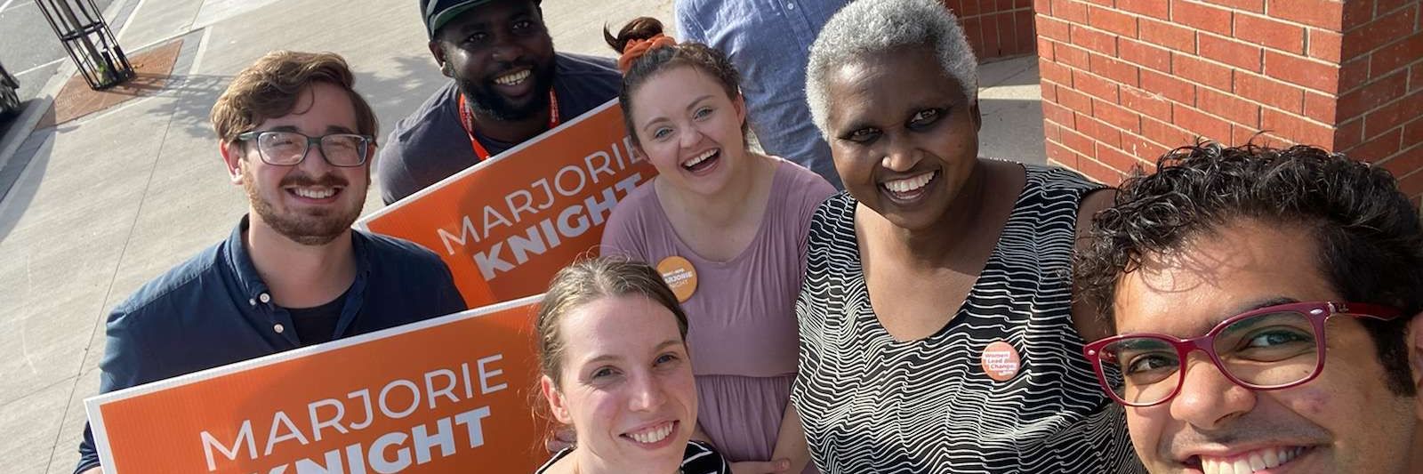 marjorie knight banner