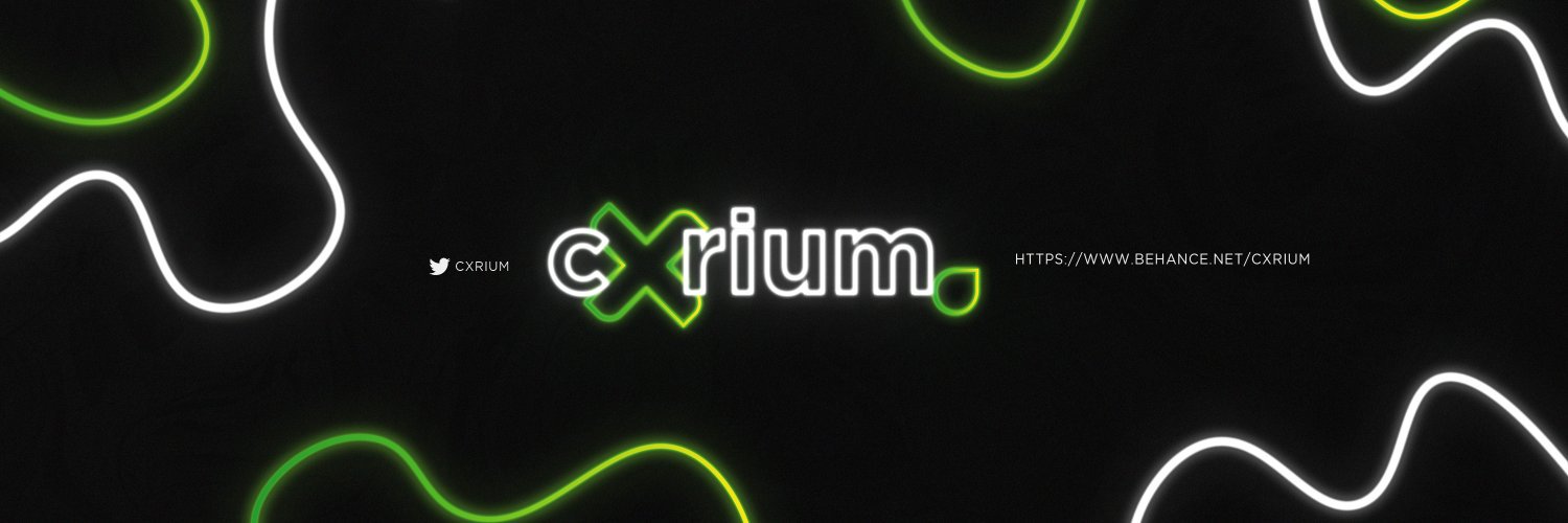 cxrium's profile banner image