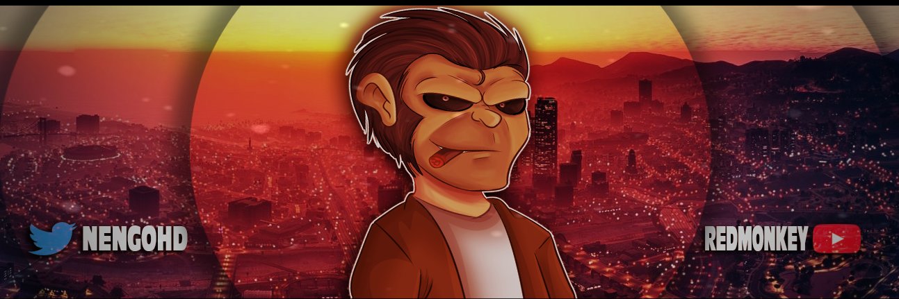 яє∂ мσηкєу ㊮ Sqυα∂Yαкυzα ㊰ banner