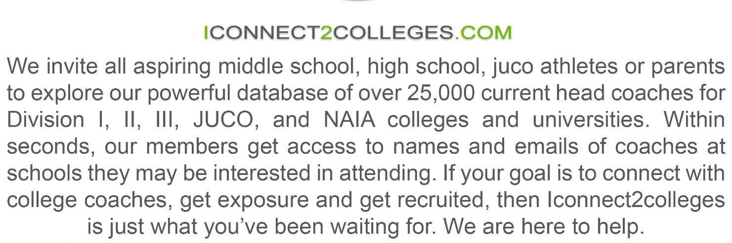 iConnect2Colleges banner