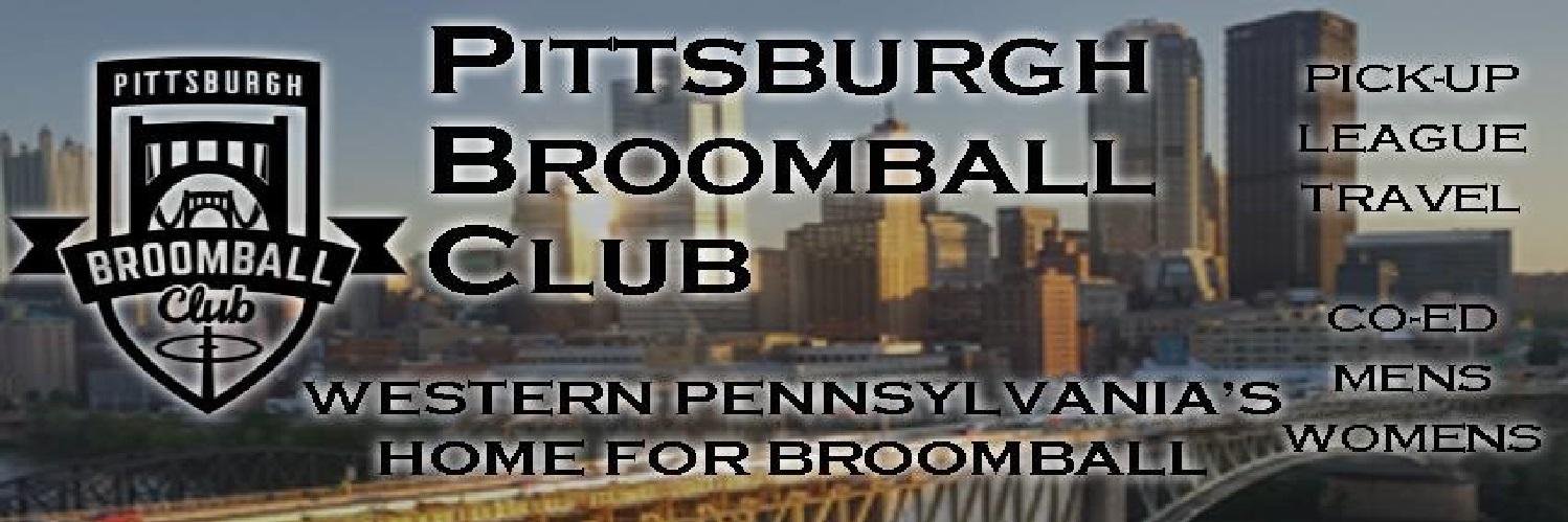 Pittsburgh Broomball Club banner
