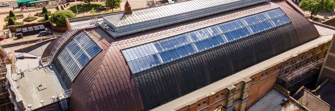 Derby Market Hall banner