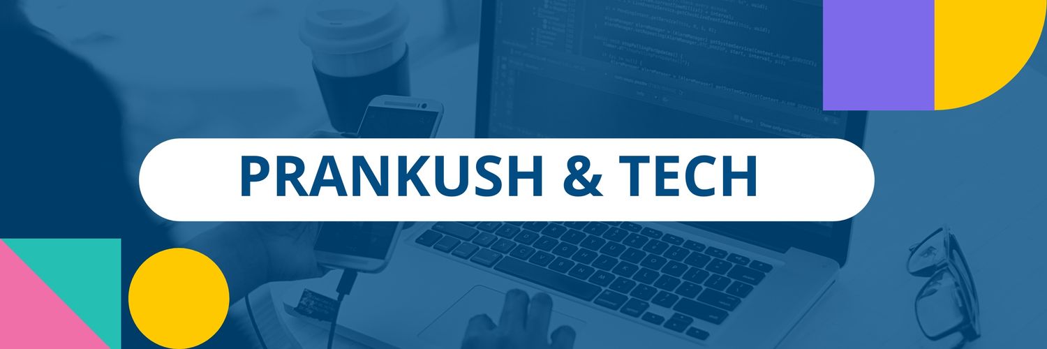 prankushb's profile banner image