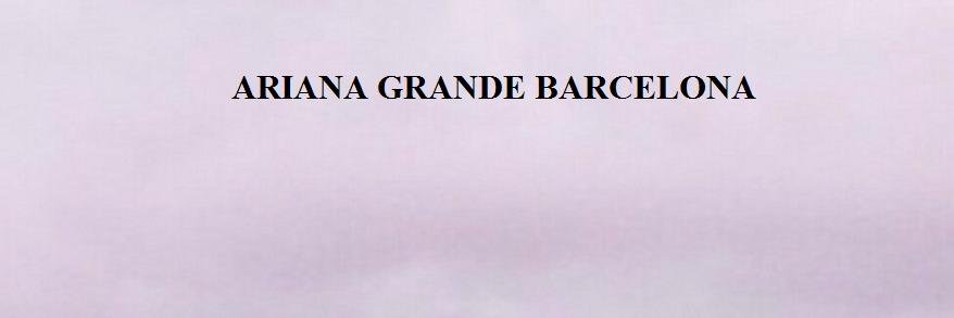Ari_GrandeBCN's profile banner image