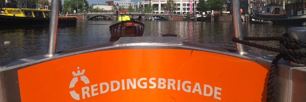 Reddingsbrigade Amsterdam banner
