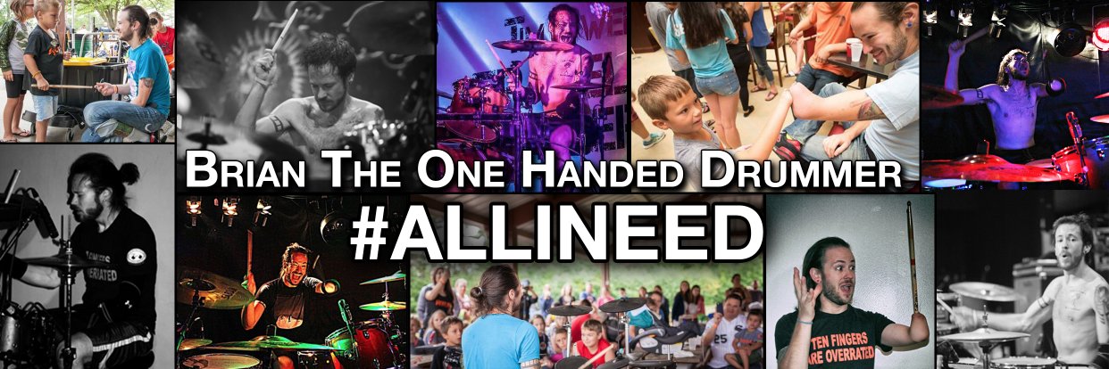 OneHandDrummer's profile banner image