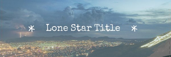 Lone Star Title EP Profile Banner