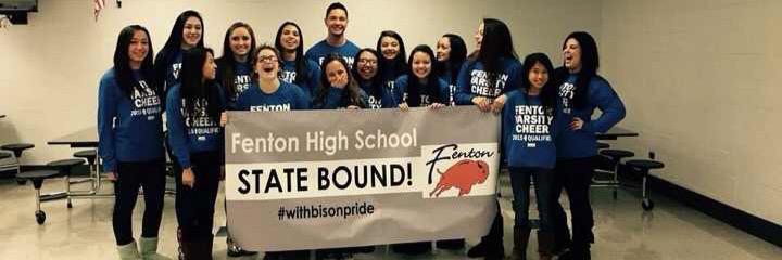 Fenton Cheer banner