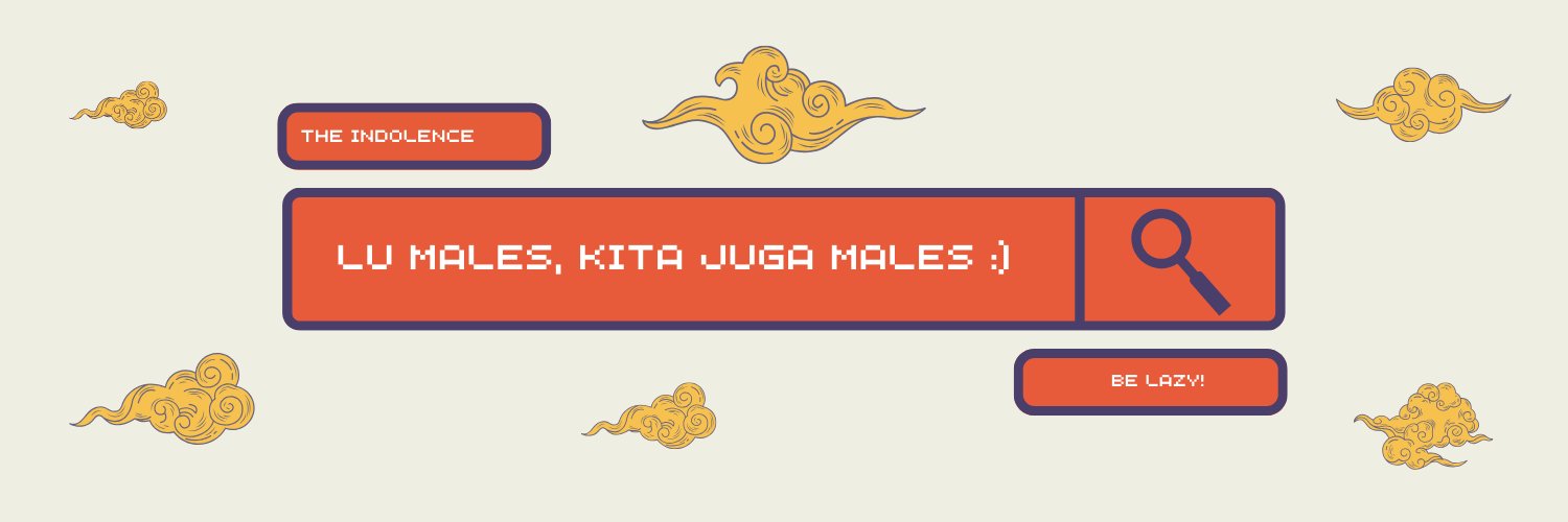 Udah ga males. banner