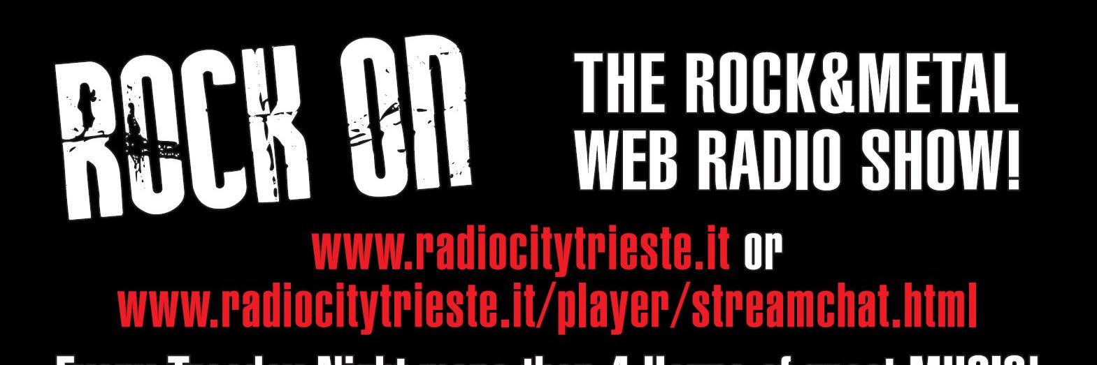 ROCK ON radio show banner