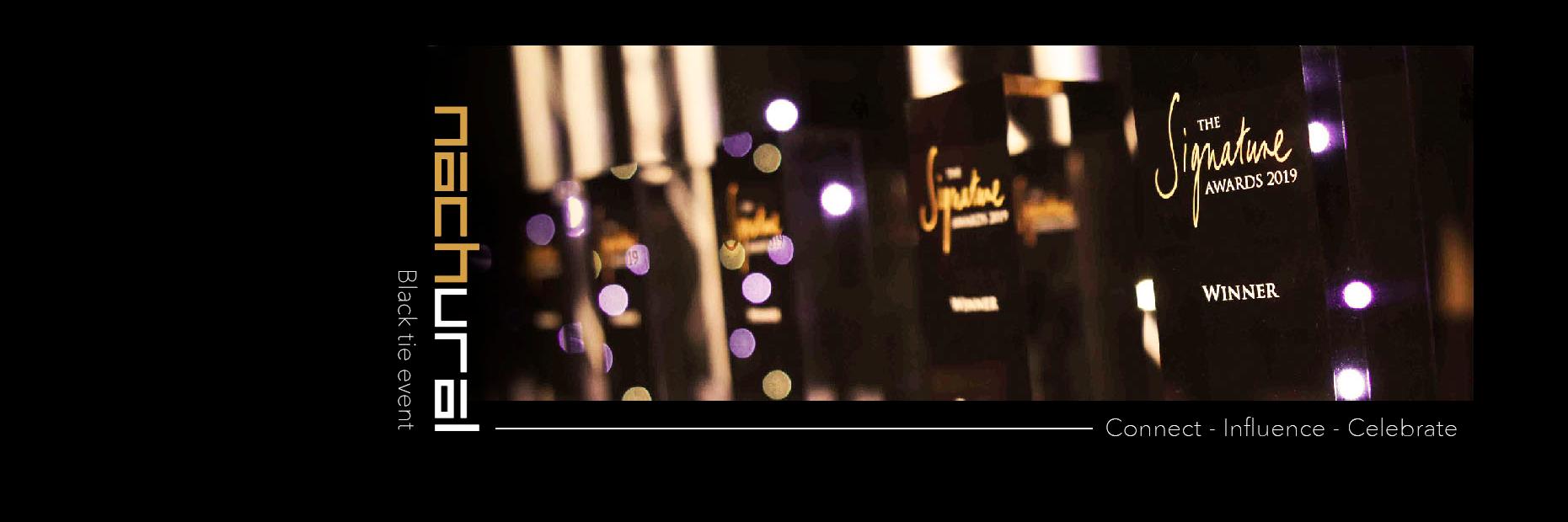 The Signature Awards banner